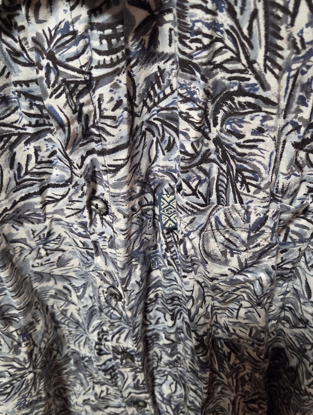 Vintage Local Motion Hawaiian Aloha Tropical Button Shirt Size XL - Picture 4 of 6